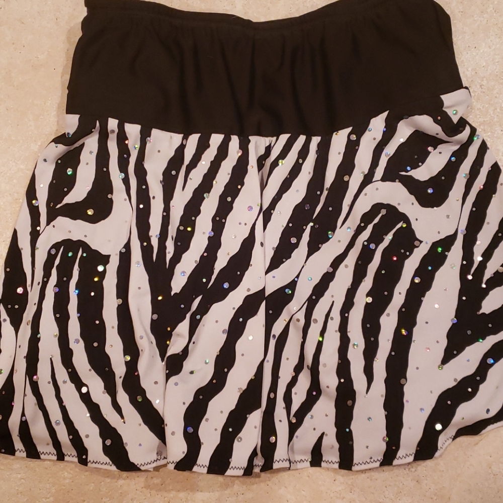 Sparkle Skirt Running Skirt w/Shorts